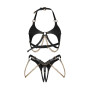 Anyya ensemble ouvert 2 pièces - Noir
