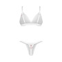 Weddya Bride ensemble de lingerie 3 pièces - Blanc
