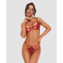 Luise Sublim ensemble ouvert 2 pièces - Rouge