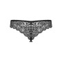 Contica Tanga ouvert - Noir
