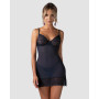 Nightly Blue nuisette et string - Bleu