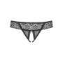 Shibu String ouvert - Noir