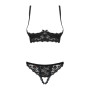 Letica Ensemble ouvert 2 pcs  - Noir
