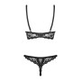 Letica Ensemble ouvert 2 pcs  - Noir