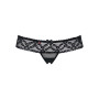 837-THC-1 String ouvert - Noir