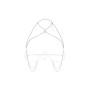 Lustique harnais soutien-gorge blanc PREMIUM