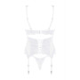 Corset et string blanc Amor Blanco