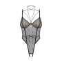Anniverse special body ouvert et harnais - Noirs