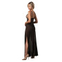 Vila blanes nuisette longue - Noire