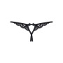 831-THC-1 String ouvert - Noir