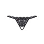 831-THC-1 String ouvert - Noir