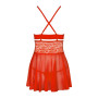 838-BAB-3 Babydoll - Rouge