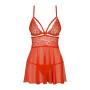 838-BAB-3 Babydoll - Rouge