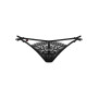 Intensa String Double Lanière - Noir
