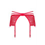 Loventy Porte-jarretelles - Rouge