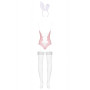 Bunny suit Costume Lapin 4 pcs rose 