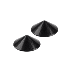 Nipple Métal noir Cache tétons cône - 202400104