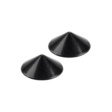 Nipple Métal noir Cache tétons cône - 202400104