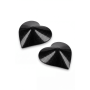 Nipple Métal noir Cache tétons cœur - 202400106
