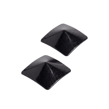 Nipple Métal noir Cache tétons carré - 202400105