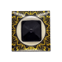 Nipple Métal noir Cache tétons carré - 202400105