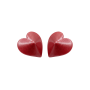 Nipple Métal rouge Cache tétons cœur - 202000106