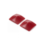 Nipple Métal rouge Cache tétons carré - 202000105