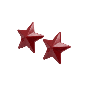 Nipple Métal rouge Cache tétons d'étoile - 202000107