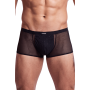 Boxer noir semi opaque 