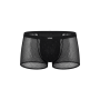 Boxer noir semi opaque 