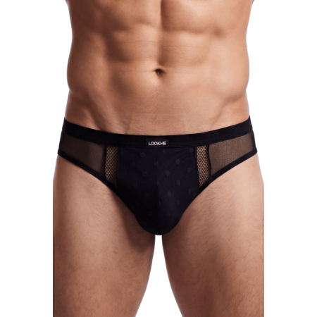 String noir semi opaque 