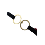 String bordeaux avec anneaux détachables - PM05GOPC-BRED