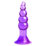 Plug Anal Ventouse Boules Jelly 11 cm Pocket Pleasure 1 dosette lubrifiant