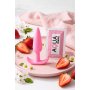 Plug anal rose souple base évasée Pocket Pleasure  1 dosette lubrifiant
