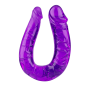 Double Dong Flexible Violet — Pocket Pleasure