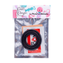 Trio d'Anneaux Péniens Silicone Noir Pocket Pleasure  1 dosette de lubrifiant