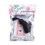 Mini Stimulateur Clitoridien Lapin Noir  1 dosette lubrifiant — Pocket Pleasure