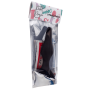 Plug Anal Noir en Silicone avec Ventouse Taille L 12,7 cm Pocket Pleasure  1 dosette de lubrifiant