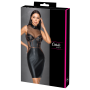 Robe Moulante Sans Manches Look Mat  Résille - Cottelli
