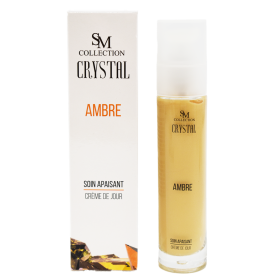 Crème de jour à la poudre d'ambre 50ml 100% naturelle