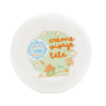 Crème solaire pour enfant et bébé SPF50 - 100ml 100% naturelle