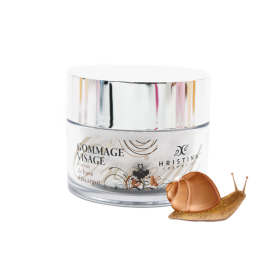 Gommage visage à base de bave d'escargot - 100ml 100% naturel