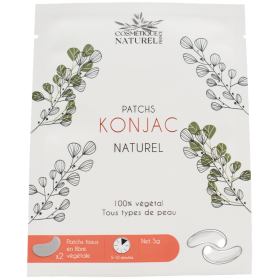 Patchs contours des yeux au Konjac - Citron