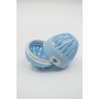 Boule de lavage machine à laver bleue  recharge - senteur printanière