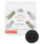 Éponge konjac noire