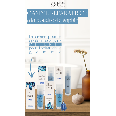 Gamme complète réparatrice - Saphir 100% naturelle