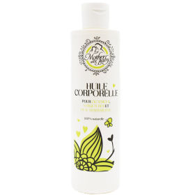 Huile corporelle pour vergetures, cicatrices et peau déshydratée - 250ml 100% naturelle
