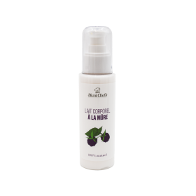 Lait corps hydratant à la mûre - 100ml 100% naturel