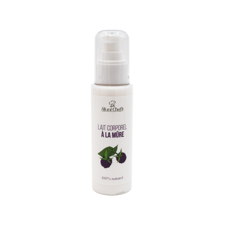 Lait corps hydratant à la mûre - 100ml 100% naturel