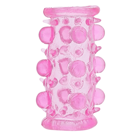 Gaine Pénienne Picots Rose  1 dosette lubrifiant — Pocket Pleasure